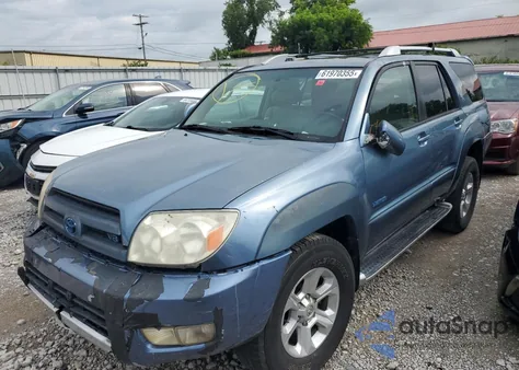 2003 Toyota 4Runner Limited from USA, damaged, VIN JTEZT17R938000914
